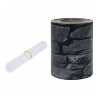 vidaXL Garten-Sichtschutz 70 x 19 cm Grau PVC