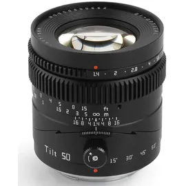 TTARTISAN 50 mm F1,4 Tilt-Shift Objektiv Sony E-Mount