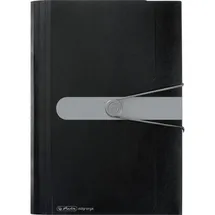 Herlitz Fächermappe A4 Schwarz 12 Fächer