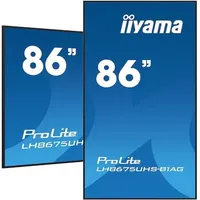 Iiyama ProLite LH8675UHS-B1AG 217cm (85.6") 4K UHD Signage Monitor