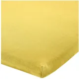 Erwin Müller Spannbettlaken Jersey-Elasthan 140 x 200 - 160 x 220 cm gelb