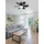 Trio Lund 1 schwarz, 20W, 6500K