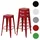 Mendler 4er-Set Barhocker  ~  rot