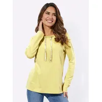 Sieh an! Langarm-Shirt in zitrone | Gr.: 44