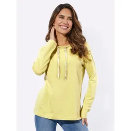 Sieh an! Langarm-Shirt in zitrone | Gr.: 44