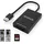 Cateck USB 3.0 XQD Kartenleser,Unterstützt Sony G und M Serie, Lexar 2933x/1400x XQD Karten mit USB Kennzeichnung,SD-Serie