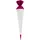 Goldbuch Bastelschultüte, Rohling zum Selbstgestalten mit Filzverschluss und Filzspitze, Schultüte 70cm, Zuckertüte zur Einschulung, für Einschüler, Schulkinder & Berufsanfänger Weiß / Pink