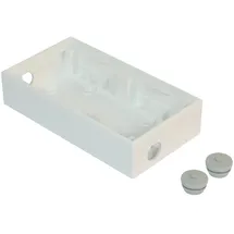 Frei Shelly, - Storenschalter, Zubehör / Aufputzgehäuse Doppelt für Wall Switch, 35mm