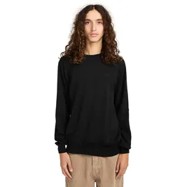 Element Rundhalspullover Schwarz M
