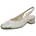 Damen Nizza Pumps Platin MARMOR 38 5