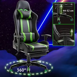 Svita GAMYX Gaming-Stuhl Grün Schwarz