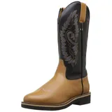 HKM 4526 Westernstiefel Softy cow, Cowboystiefel Western Cowboy, Echtleder, London Braun, 46