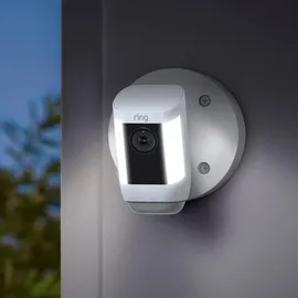 Ring Spotlight Cam Pro Battery weiß