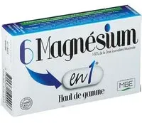 Magnesium 6 en 1 Comprimé(S) 60 pc(s)