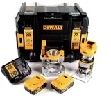 DeWalt DCW 604 P2 Akku-Kombifräse 18V 2x5,0Ah + Ladegerät + TSTAK