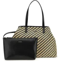 GUESS Shopper Vicky II Large 2in1 Tote natural/black