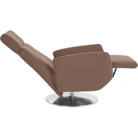 sit&more TV-Sessel Kobra Mikrofaser 71 x 110 x 82 cm Braun