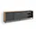 SKRAUT HOME Lowboard 207x61 cm Schwarz Eiche Holzwerkstoff