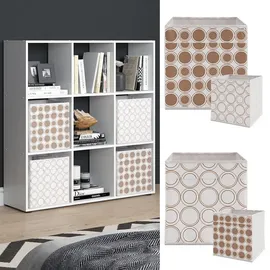 Vicco Raumteiler Nove 104 x 29 x 108 cm Weiß