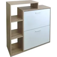 Hti-Living HTI-Living, Schuhschrank, Lisa Sonoma-Weiss