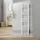 neu.haus Handtuchheizkörper Voss 1400 x 400 mm 485 W weiß Mittelventil