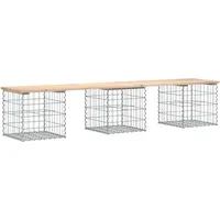 deluke Gabionenbank BIKS 203 × 44 × 42 cm