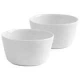 Kahla Schüssel BBQ Schüssel-Set 2 tlg:, Porzellan, (Schüssel-Set, 2-tlg), Made in Germany weiß