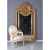 XXL Spiegel Barock Wandspiegel Barockspiegel Antik 220cm Frauenkopf Standspiegel