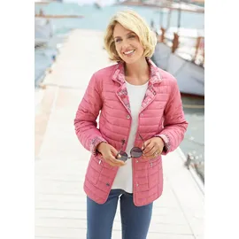 GOLDNER Druck-Steppjacke Damen Rosa 50