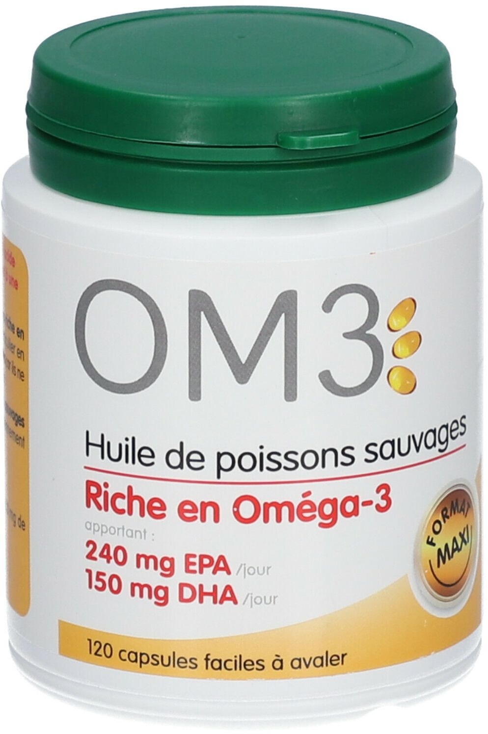 OM3 Huile de Poissons Sauvages 120 pc(s) capsule(s)
