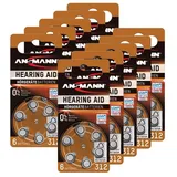 Ansmann Hörgerätebatterie 312 PR41 60 St. 5013233-590