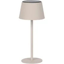 Bold Tischleuchte Solar beige 3000K IP44 spritzwassergeschützt
