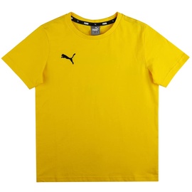 Puma Kinder teamGOAL 23 Casuals Tee Jr T-shirt, Cyber Yellow, 176