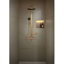 Ideal Standard CerathermAlu+ Duschsystem mit Brausethermostat Bronze BD583BR