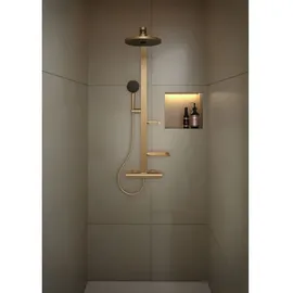 Ideal Standard CerathermAlu+ Duschsystem mit Brausethermostat Bronze BD583BR