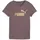 Puma Essentials Metallic No. 1 Logo T-Shirt lila/gold L