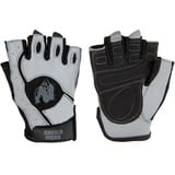 Gorilla Wear - Mitchell Training Gloves - Schwarz/Grau - Bodybuilding und Fitness Accessoires für Damen und Herren Logo Unterstützung besserer Halt, S