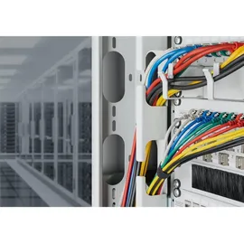 Digitus CAT 6A F-FTP Slim Patchkabel, 1m, Grün