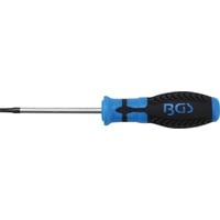 BGS 7849-T20 | Schraubendreher | T-Profil (für Torx) mit Bohrung T20 | Klingenlänge 80 mm