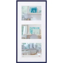 walther + design Lifestyle Galerie Bilderrahmen, 3X13X18, BLAU