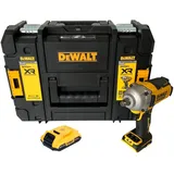 DeWalt DCF 891 NT Akku Schlagschrauber 18 V 1084 Nm 1/2" Brushless + 1x Akku 2,0 Ah + TSTAK - ohne Ladegerät