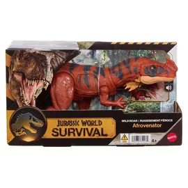 Mattel Jurassic World: Survival Actionfigur Wild Roar Afrovenator