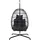 Home Deluxe Hängesessel Loma Schwarz