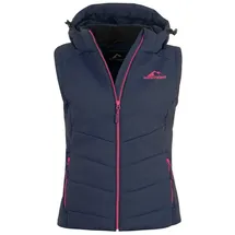Westfjord Funktionsweste Krafla in navy/pink | M