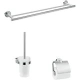 Hansgrohe Logis Universal Bad-Accessoire Sets, 3-teilig, chrom