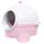 Hti-Living Katzentoilette geschlossen Rosa/Weiß