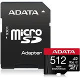 A-Data ADATA High Endurance - flash memory card - 512 GB MicroSDXC UHS-I