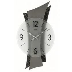 AMS -Wanduhr Carbon 43cm- 9400