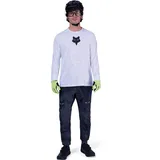 Fox Ranger LS Jersey Lunar Herren Bikeshirt langarm-Weiss-XL