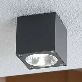 LUCANDE LED Deckenleuchten Cordy - Schwarz